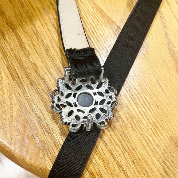 Talbots Bundle of 5 belts, 4 leather and 1 leather with cloth front.  xl sizes - Picture 7 of 12